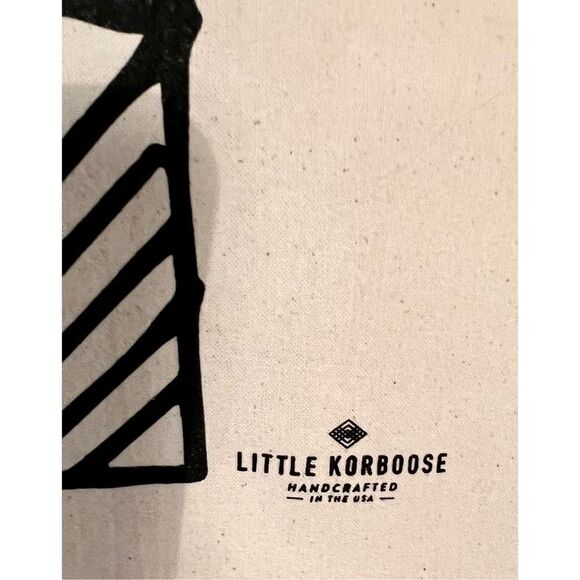 NWT Little Korboose Shadow Block Tea Towel 26”W x28”L Hard to Find - Picture 5 of 8